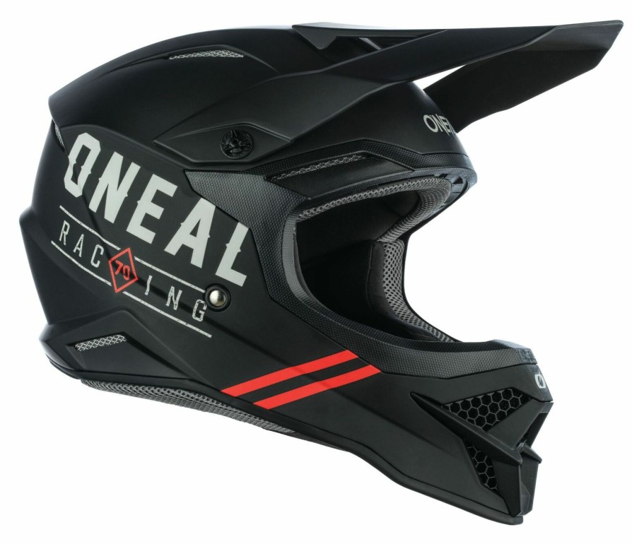 Dirt * | O'Neal 3 Series Dirt Helmet Black/Grey