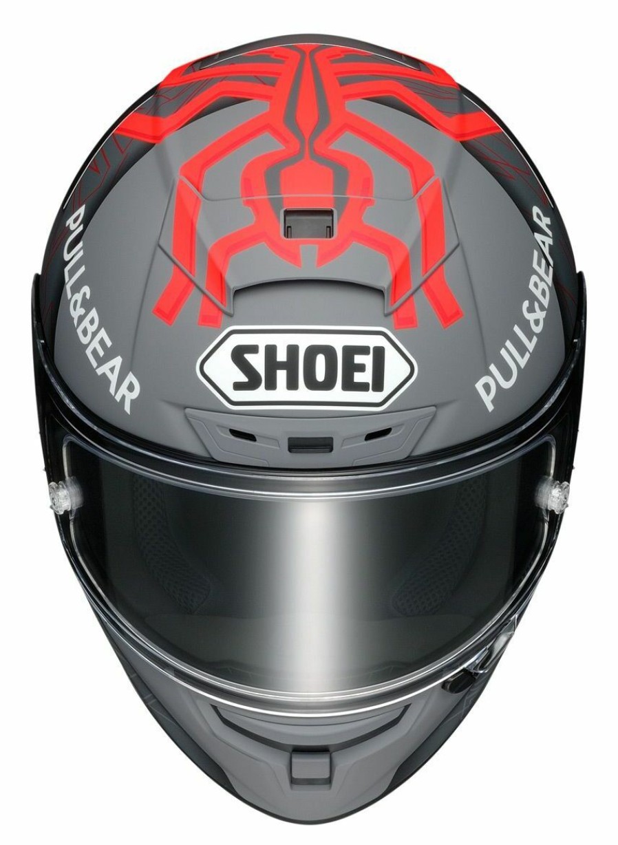 Full Face * | Shoei Helmets Shoei X-14 Marquez Black Concept 2 Helmet Grey/Black/Red