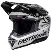 Dirt * | Bell Helmets Bell Moto-10 Spherical Fasthouse Helmet Black/Grey