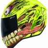 Full Face * | Icon Airform Facelift Helmet / Lg [Open Box] Hi-Viz