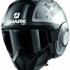 Open Face & 3/4 * | Shark Helmets Shark Street Drak Tribute Helmet Matte Silver/Anthracite