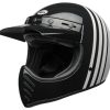 Full Face * | Bell Helmets Bell Moto-3 Reverb Helmet White/Black