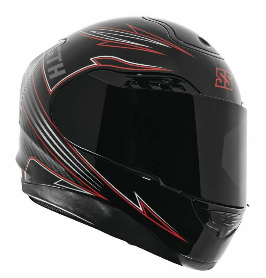 Full Face * | Speed And Strength Ss5100 Revolt Helmet (Xs) Black/Red