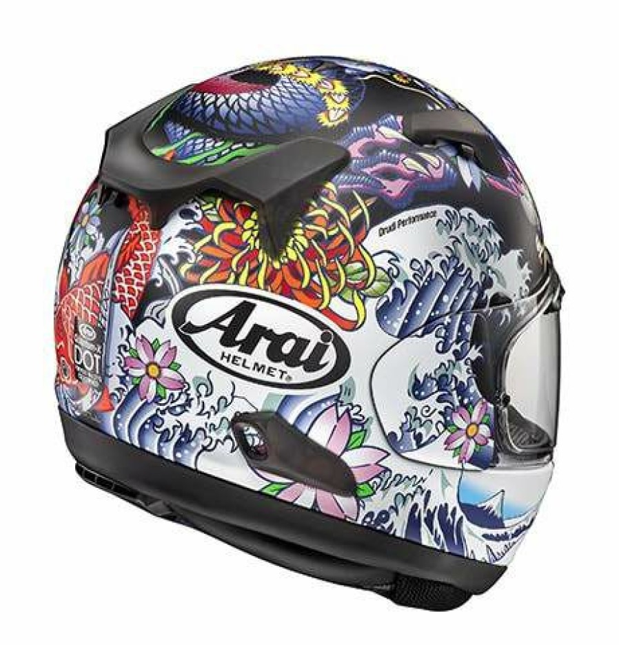 Full Face * | Arai Helmets Arai Quantum-X Oriental Helmet Frost Black