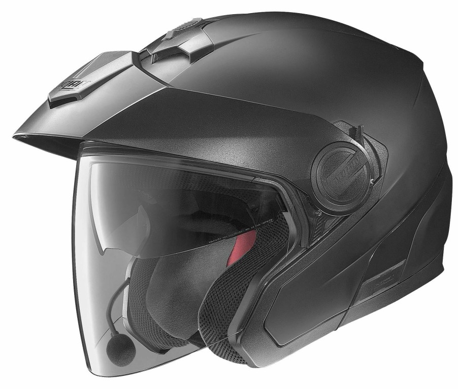 Open Face & 3/4 * | Nolan Helmets Nolan N40 Helmet With Mcs Ii Headset Solid