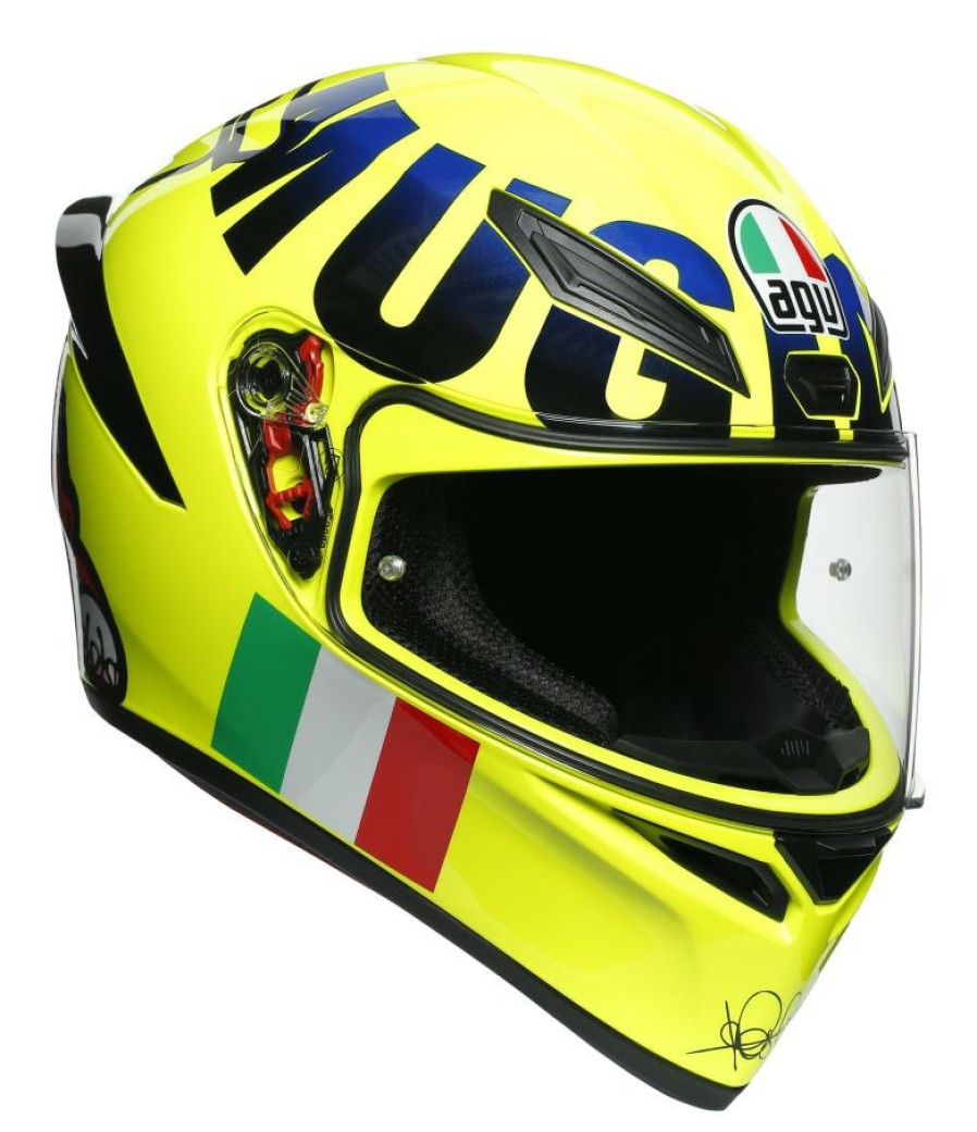 Full Face * | Agv Helmets Agv K1 Mugello 2016 Helmet Yellow/Black