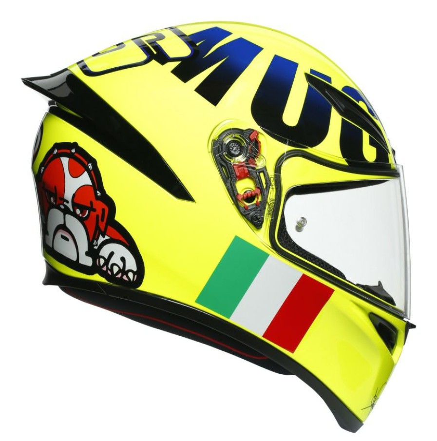 Full Face * | Agv Helmets Agv K1 Mugello 2016 Helmet Yellow/Black