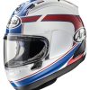 Full Face * | Arai Helmets Arai Corsair X Schwantz Helmet White/Red/Blue