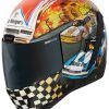 Full Face * | Icon Airform Stroker Helmet Black