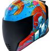 Full Face * | Icon Airflite Inky Helmet / Xl [Open Box] Blue