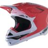 Dirt * | Alpinestars Supertech M10 Carbon Angel Le Helmet / Xs [Open Box] Black/Red