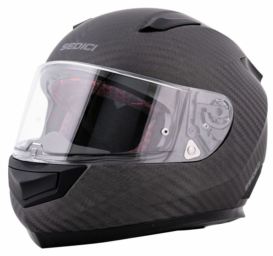 Full Face * | Sedici Strada Ii Primo Carbon Helmet Matte Carbon