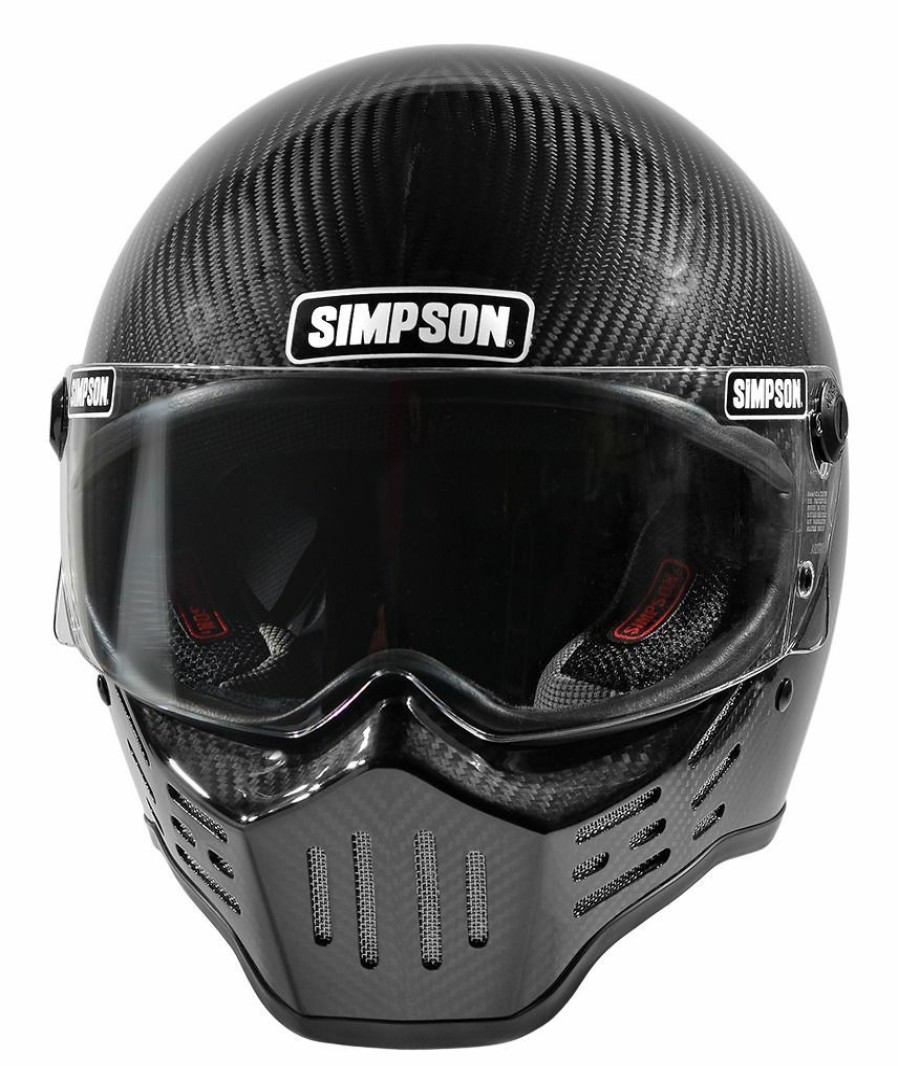 Full Face * | Simpson Helmets Simpson M30 Bandit Carbon Helmet