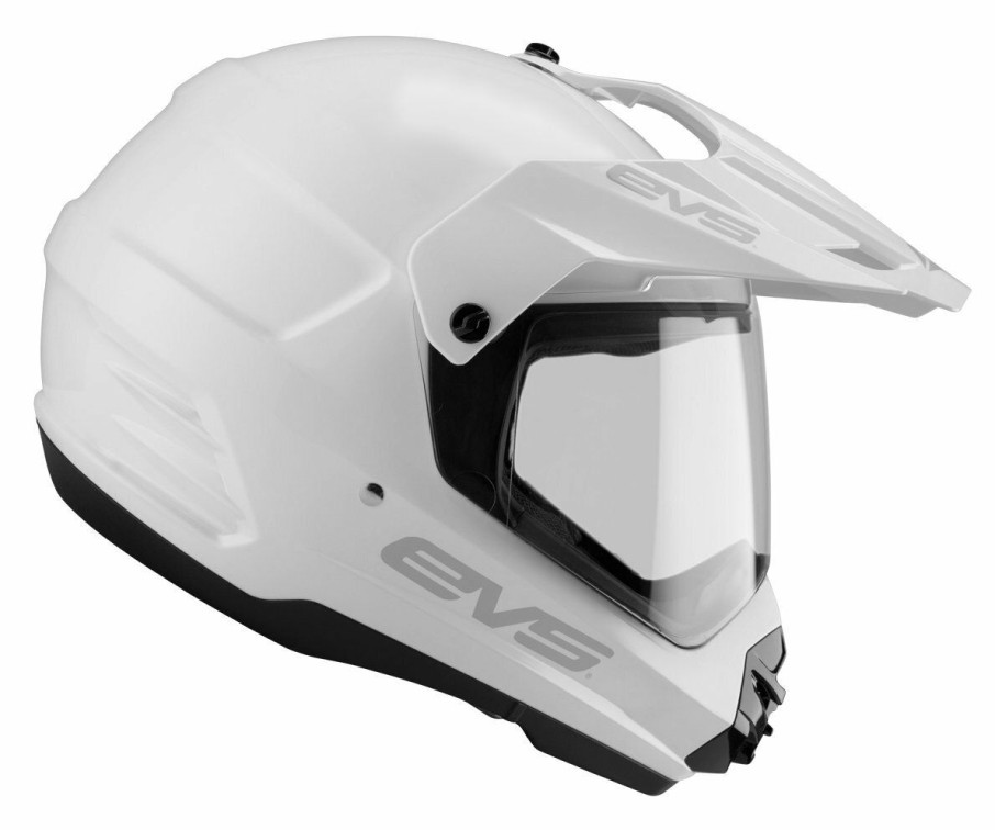 Dirt * | Evs T5 Dual Sport Venture Helmet Solid / Md [Open Box] White