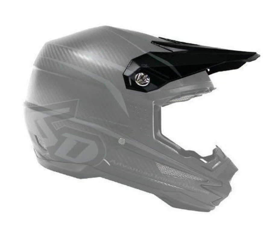 Dirt * | 6D Helmets 6D Atr-1 Raptor Visor Matte Black