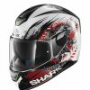 Full Face * | Shark Helmets Shark Skwal Switch Rider Helmet (Xs And Sm) Black/Red