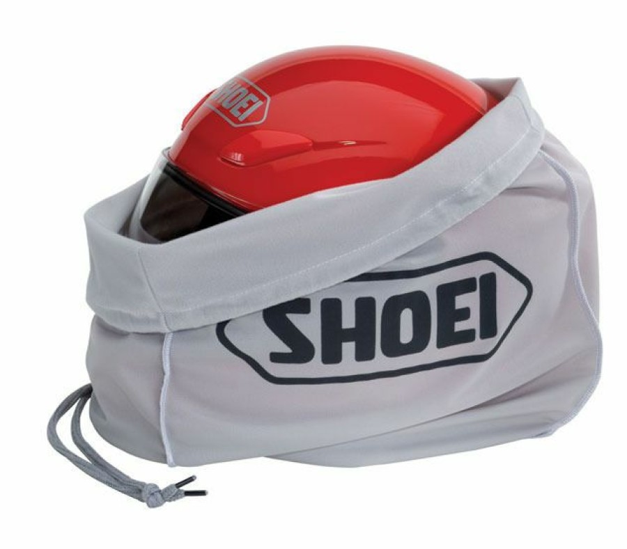 Helmet Accessories * | Shoei Helmets Shoei Helmet Bag Grey