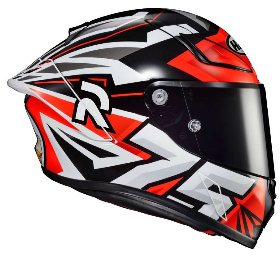 Full Face * | Hjc Helmets Hjc Rpha 1N Arenas Helmet White/Black/Red