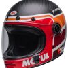 Full Face * | Bell Helmets Bell Bullitt Carbon Rsd Helmet Black/Red