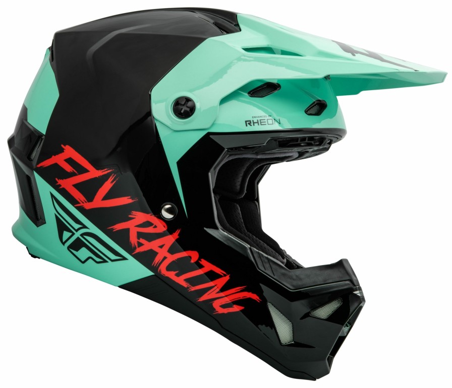 Dirt * | Fly Racing Dirt Fly Racing Formula Cp S.E. Rave Helmet Black/Mint/Red