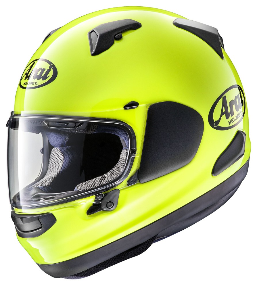 Full Face * | Arai Helmets Arai Signet-X Hi-Viz Helmet Fluo Yellow