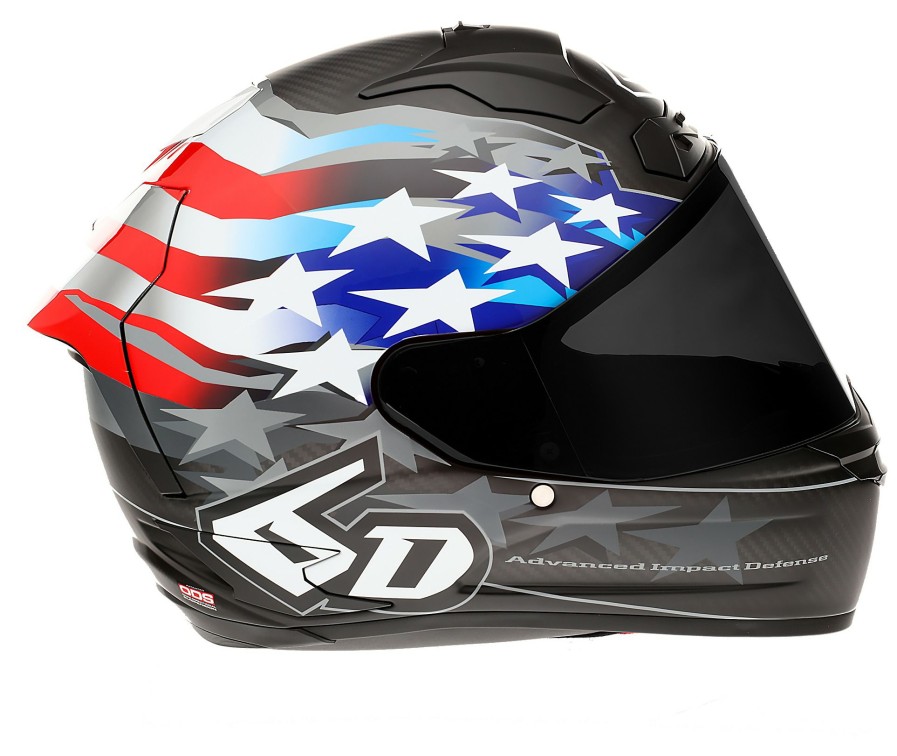 Full Face * | 6D Helmets 6D Ats-1R Super Patriot Helmet