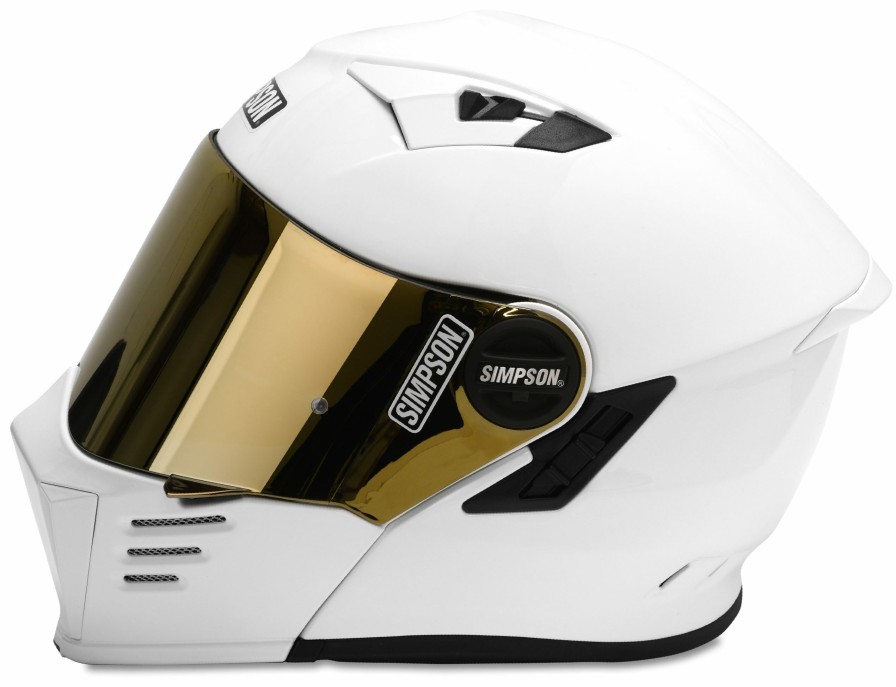 Modular * | Simpson Helmets Simpson Mod Bandit Helmet / Xl [Open Box] White