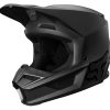 Dirt * | Fox Racing Youth V1 Matte Helmet / Youth Md [Open Box] Matte Black