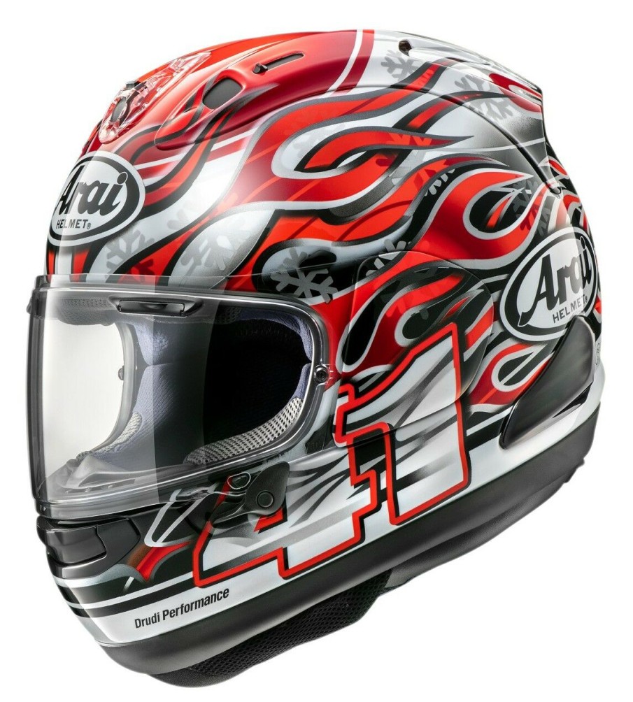 Full Face * | Arai Helmets Arai Corsair X Haga Gp Helmet Black/Red/White