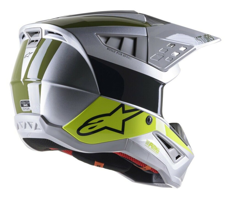 Dirt * | Alpinestars Supertech M5 Bond Helmet