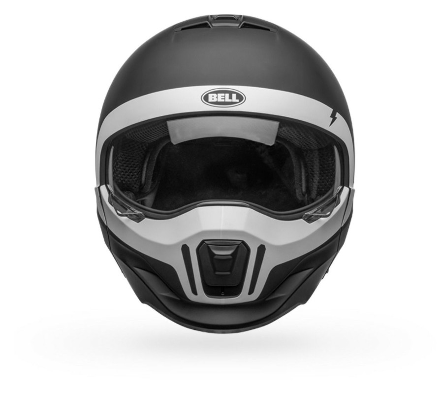 Open Face & 3/4 * | Bell Helmets Bell Broozer Cranium Helmet Matte Black/White