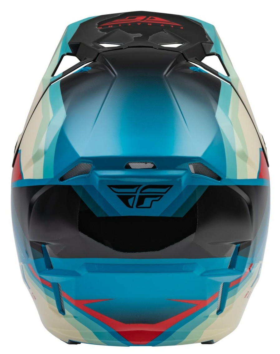 Dirt * | Fly Racing Dirt Fly Racing Formula Cp Rush Helmet / Lg [Open Box] Black/Teal