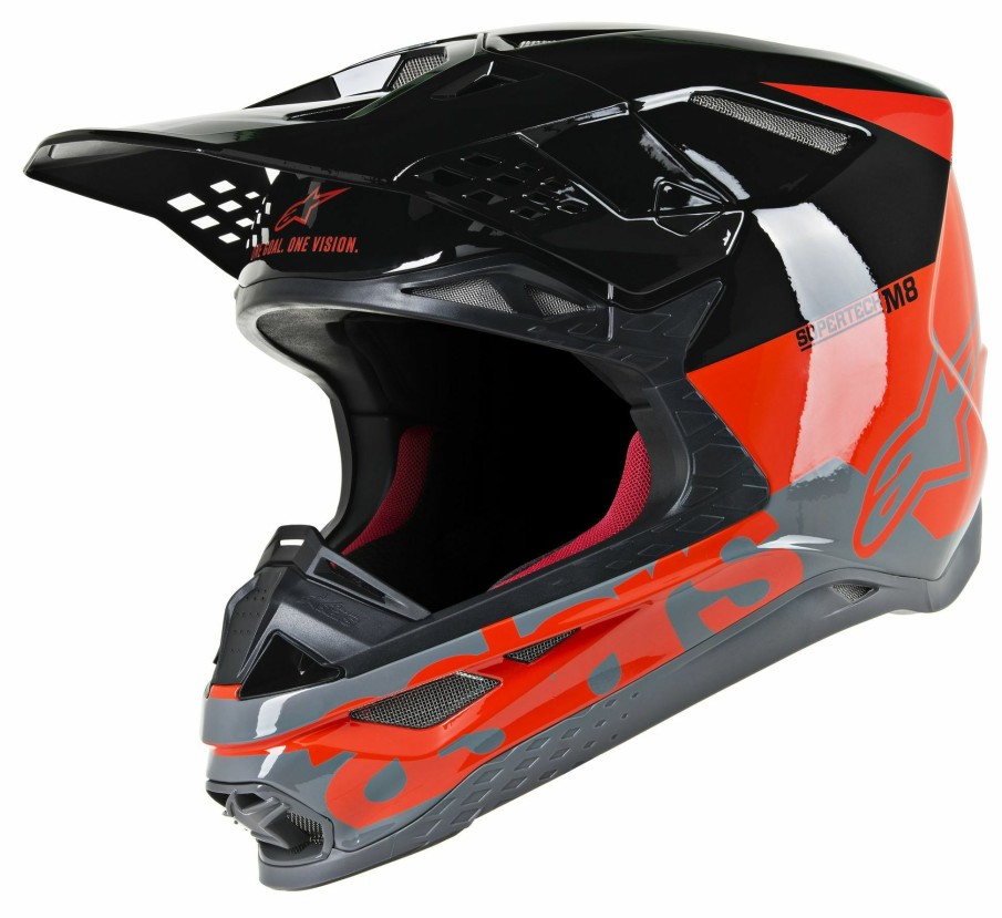 Dirt * | Alpinestars Supertech M8 Radium Helmet