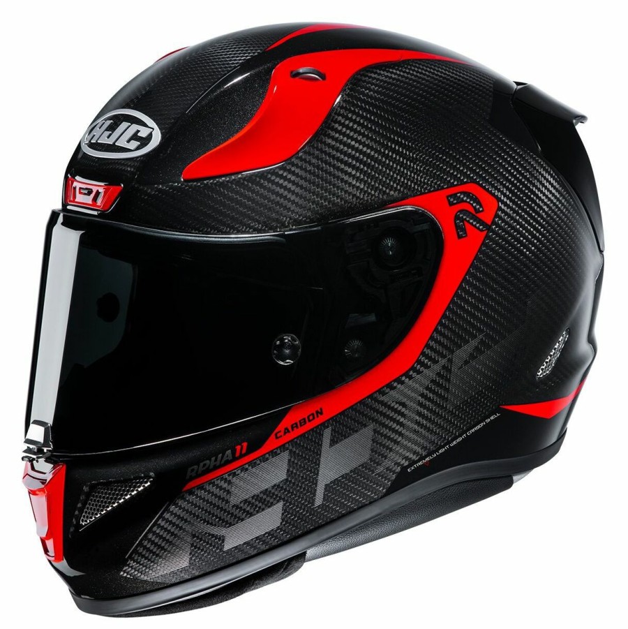 Full Face * | Hjc Helmets Hjc Rpha 11 Pro Carbon Bleer Helmet