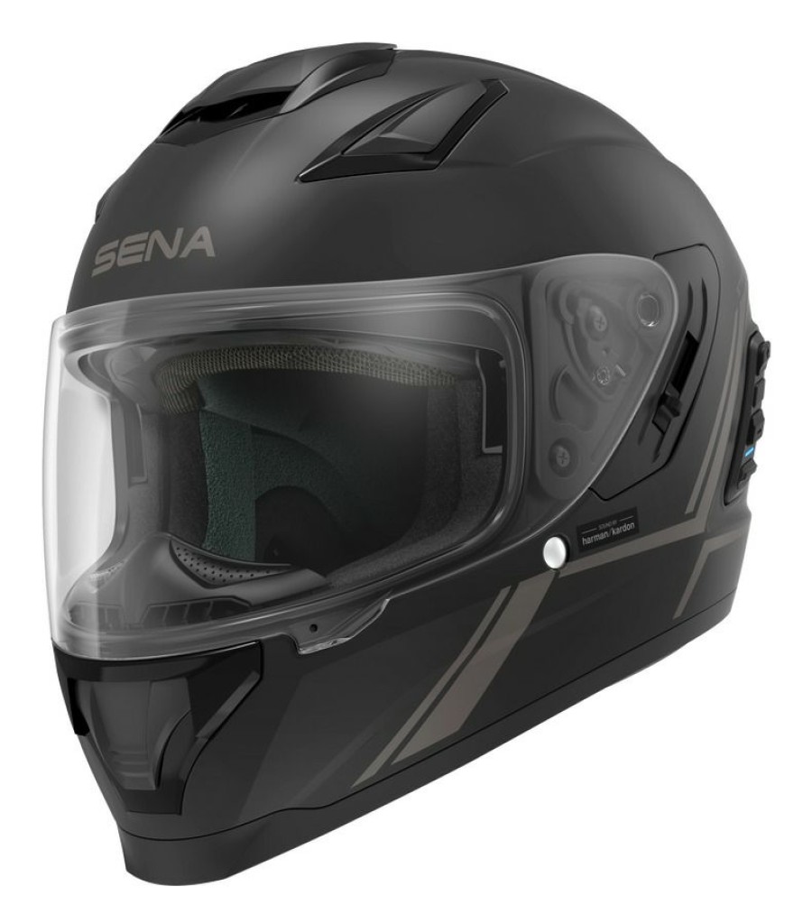 Full Face * | Sena Stryker Mesh Intercom Helmet