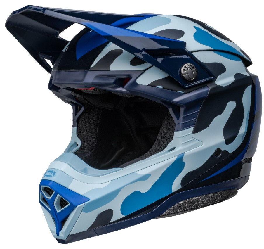 Dirt * | Bell Helmets Bell Moto-10 Spherical Ferrandis Mechant Helmet Blue