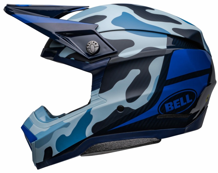 Dirt * | Bell Helmets Bell Moto-10 Spherical Ferrandis Mechant Helmet Blue