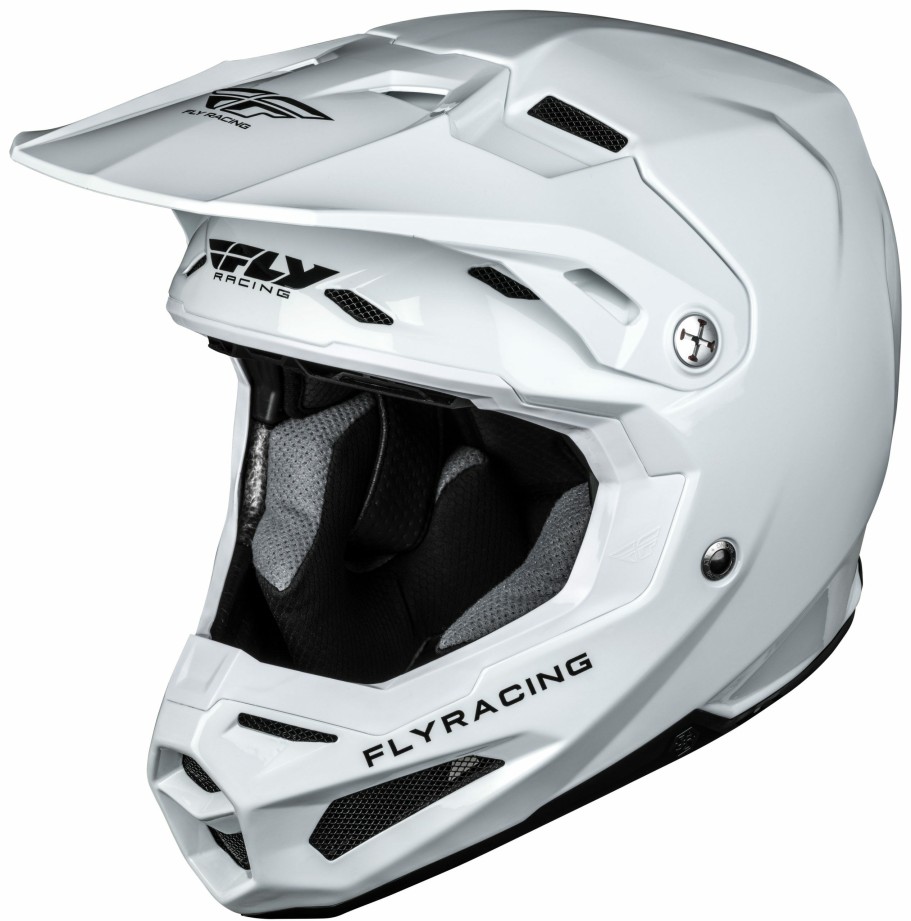 Dirt * | Fly Racing Dirt Fly Racing Formula Helmet / Lg [Open Box] White