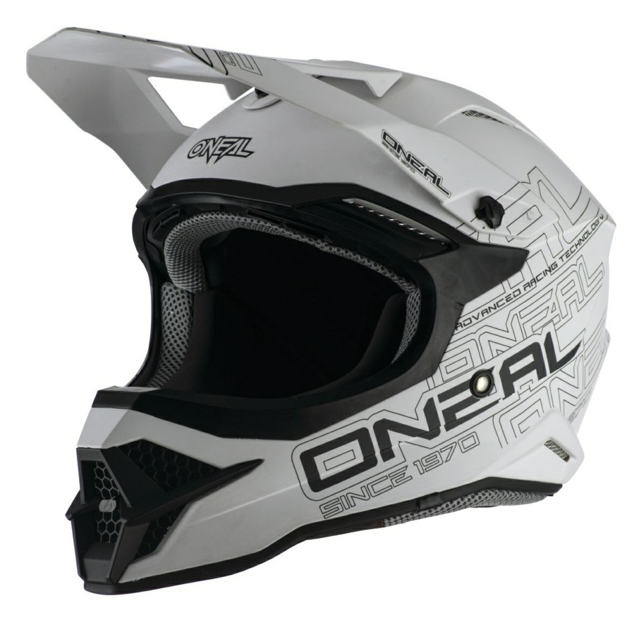 Dirt * | O'Neal 3 Series Flat Helmet / Md [Blemished Very Good] / Md [Open Box] Matte White