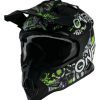 Dirt * | O'Neal Youth 2 Series Attack Helmet Black/Neon Yellow