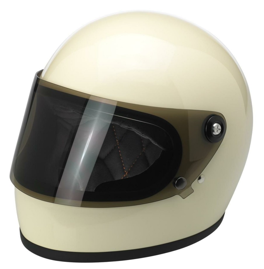 Helmet Accessories * | Biltwell Apparel Biltwell Gringo S Gen2 Anti-Fog Face Shield [Open Box] Smoke