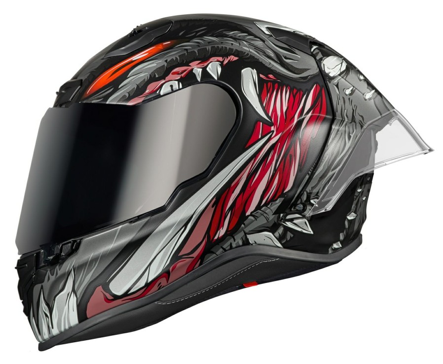 Full Face * | Nexx Helmets Nexx Xr3R Zorga Helmet / Xl [Open Box] Black/Red