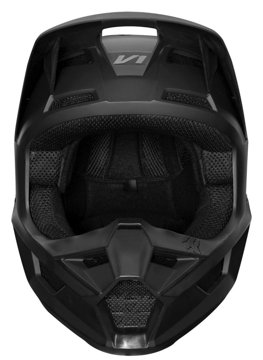 Dirt * | Fox Racing Youth V1 Matte Helmet Matte Black