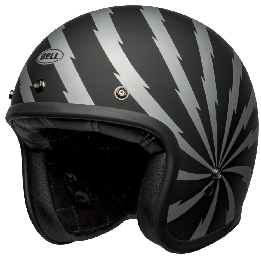 Open Face & 3/4 * | Bell Helmets Bell Custom 500 Vertigo Helmet (Sm) Matte Black/Silver