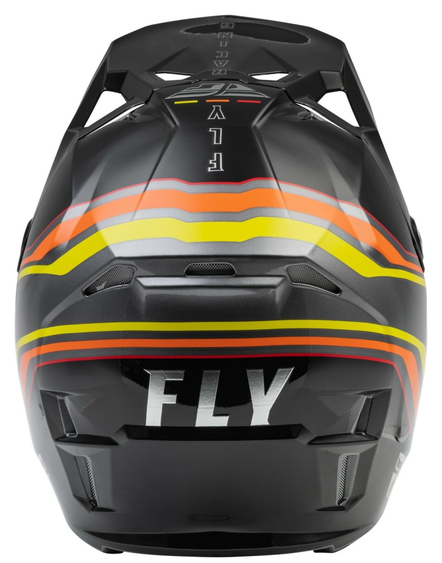 Dirt * | Fly Racing Dirt Fly Racing Youth Formula Cp S.E. Speeder Helmet Black/Yellow/Red