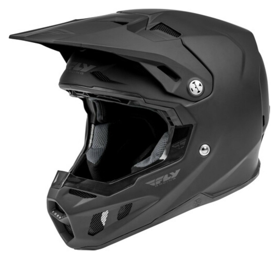 Dirt * | Fly Racing Dirt Fly Racing Youth Formula Cc Solid Helmet Matte Black