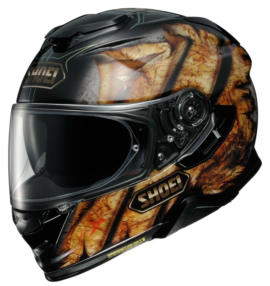 Full Face * | Shoei Helmets Shoei Gt-Air Ii Deviation Helmet Brown/Black