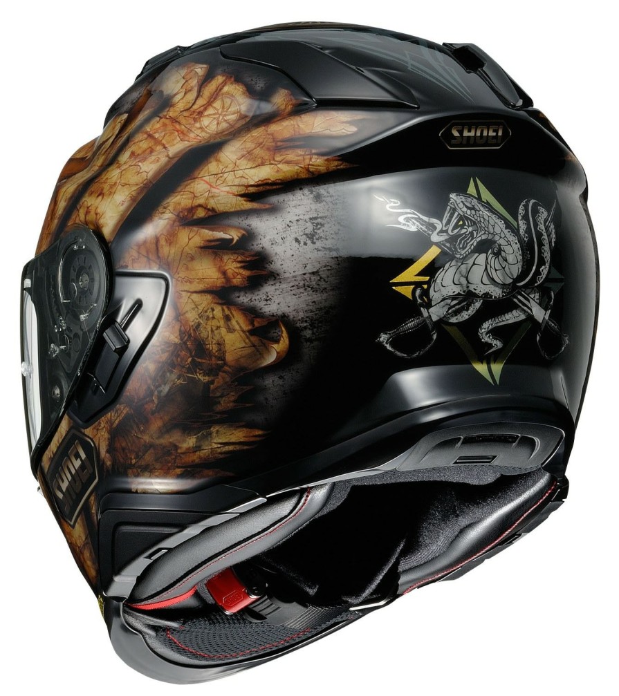 Full Face * | Shoei Helmets Shoei Gt-Air Ii Deviation Helmet Brown/Black