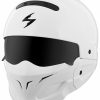 Open Face & 3/4 * | Scorpion Exo Covert Helmet / Sm [Open Box] White