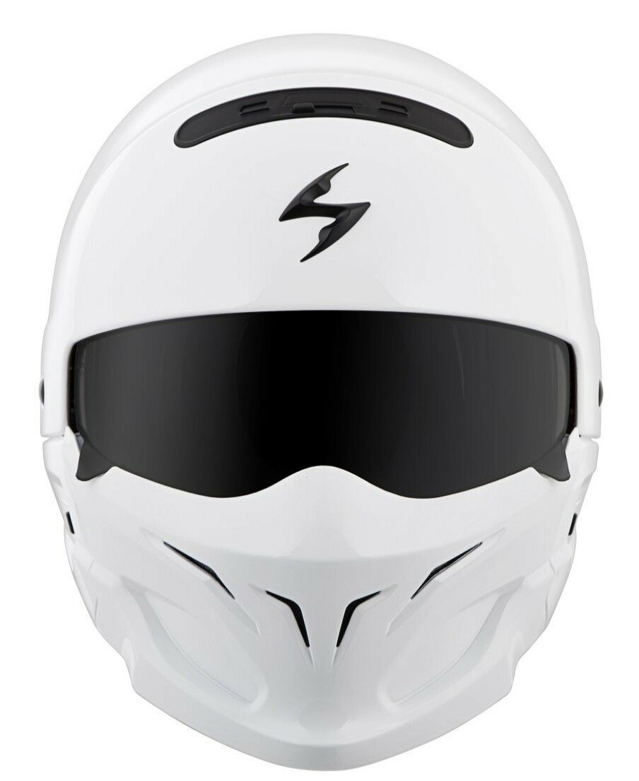 Open Face & 3/4 * | Scorpion Exo Covert Helmet / Sm [Open Box] White